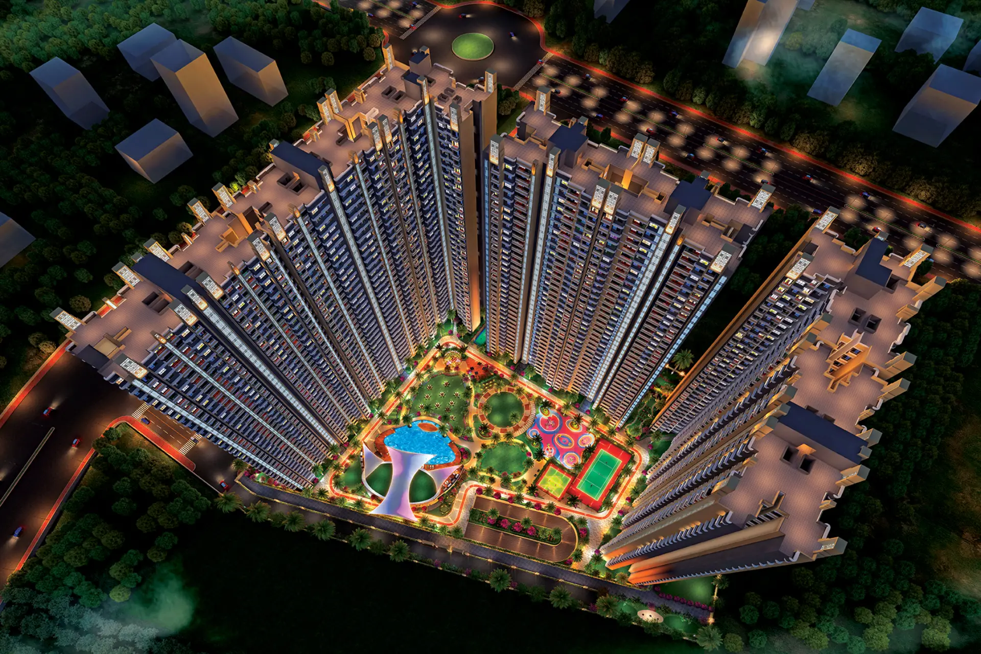 Earth 1 by VTP Luxe: Apartments in Mahalunge near Hinjawadi
